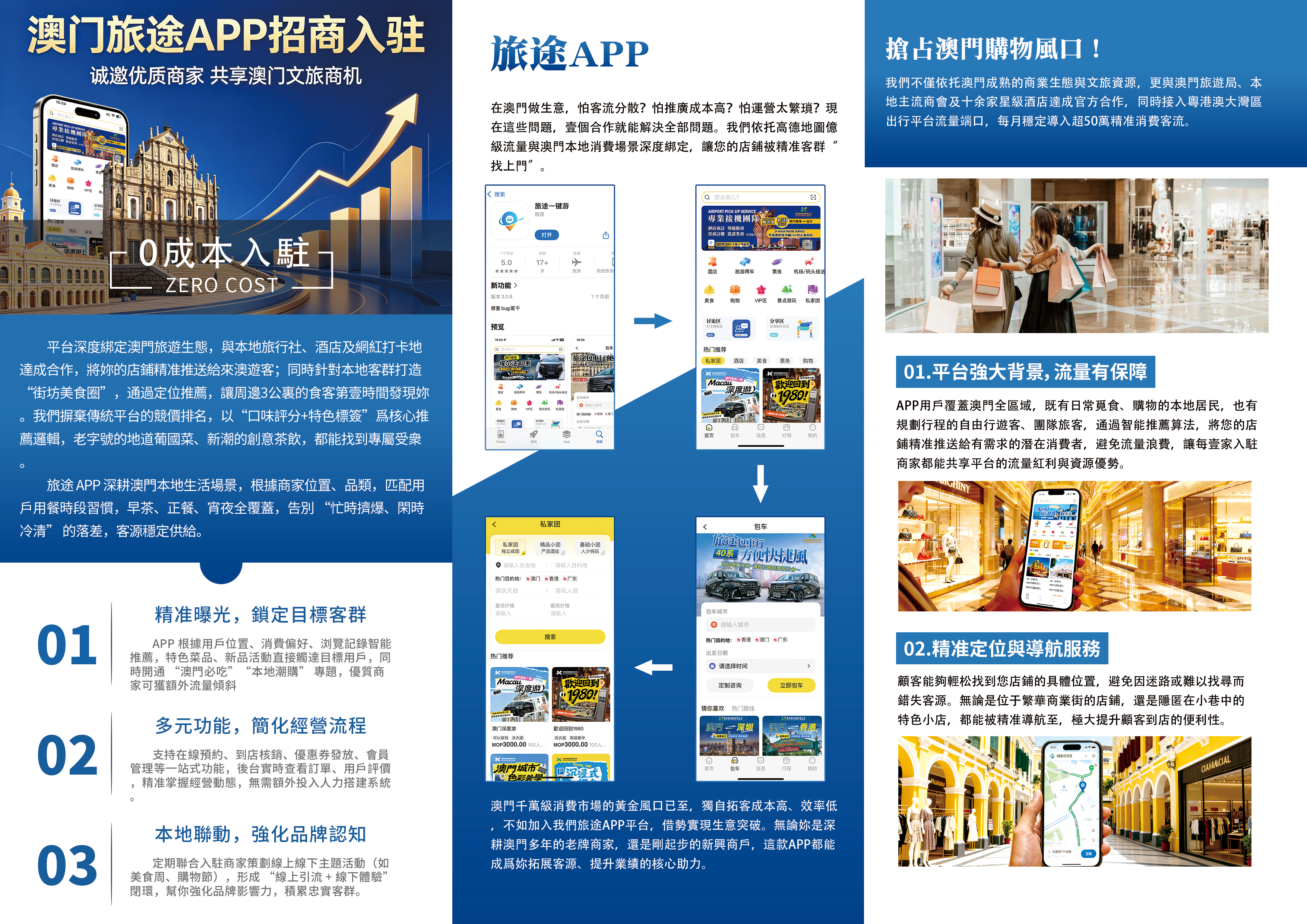 澳门旅途招商海报